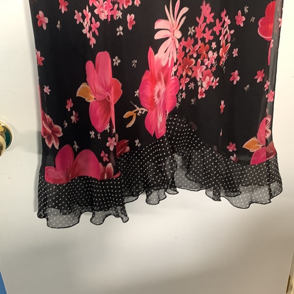 NY & C size 12 floral polka dot dress - Picture 3 of 4